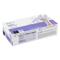 Disposable vinyl gloves, powder free